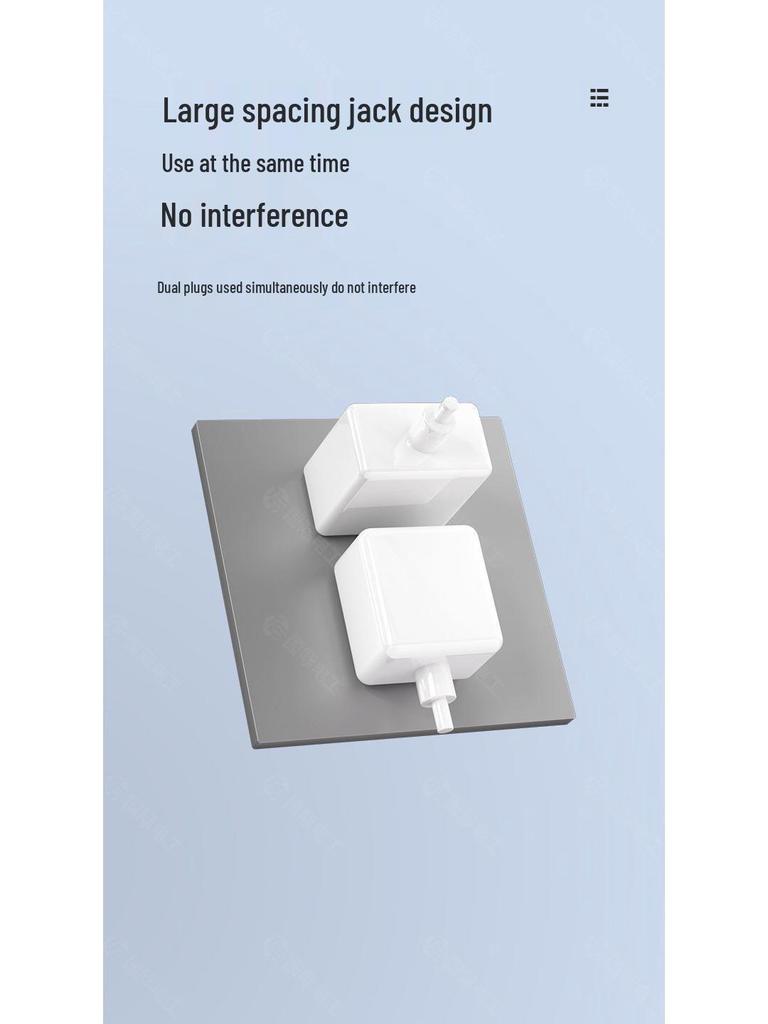 Bardzo cienki Typ 86 Jasnoszary 16A Pojedynczy Gang Podwójny/Wielokrotny Wyłącznik Gniazdo