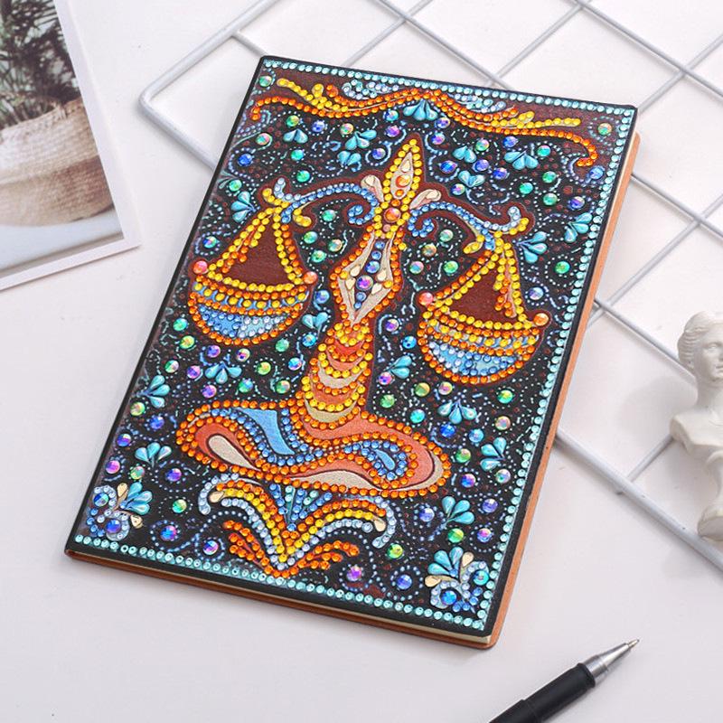 DIY Diamond Painting Business Notebook – Creative Dot Drill Writing Book for Kids