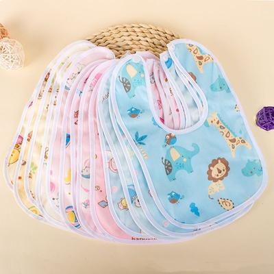 5PC Baby Lätzchen Samt Wasserdicht Fütterung Baby Mädchen Jungen