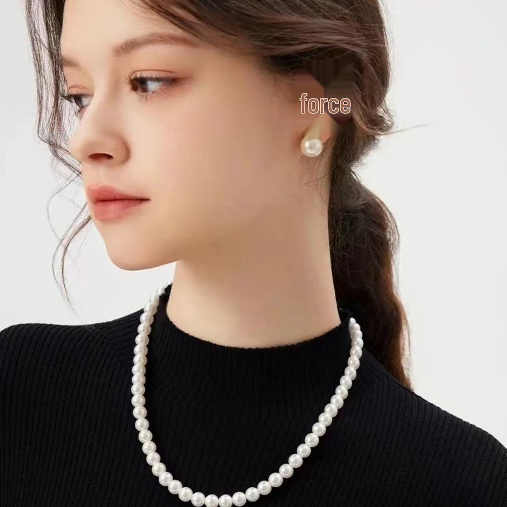 Shi Jia High-End Pearl Sweater Chain Necklace - Autumn/Winter 2005 Collection