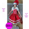 Christmas Doll Clothes Set for BJD and Reborn Dolls - Limited Edition Fashion for Children