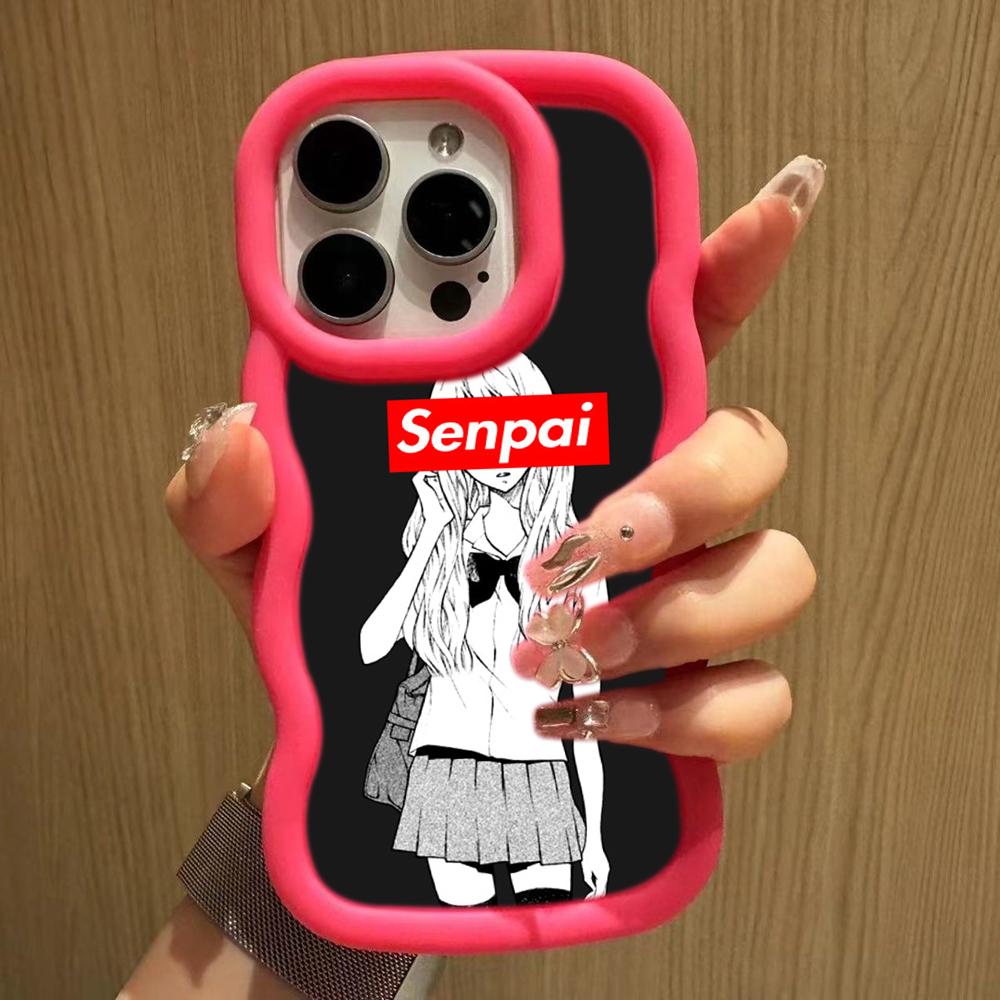 Ae81 Hentai Harajuku Anime Girl art Protective Phone Cases for Samsung S24 Plus S23 Ultra A14 A55 A06 Honor Motorola OnePlus Big Wave TPU Back Cover