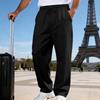 Mens Casual Sports Pants With Noniron Fabric For Daily Wear And Active Lifestyle