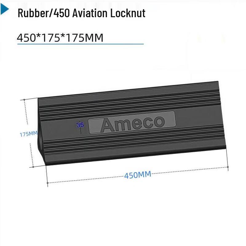 Brangdy Heavy Duty Rubber Wheel Chock