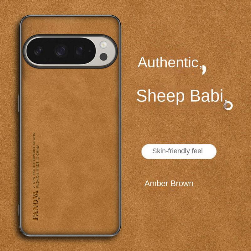 Plain Leather Comfortable Suede Case For Google Pixel10 Pro XL Pixel 10 Pro 9A 9 Pro 8A 8 7a 7 Pro 6a 6 XLLens Protect Cover