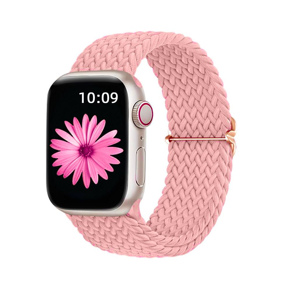 Nylon Woven Apple Watch Band for Apple Watch S9/8/7/SE/6/5/4/3