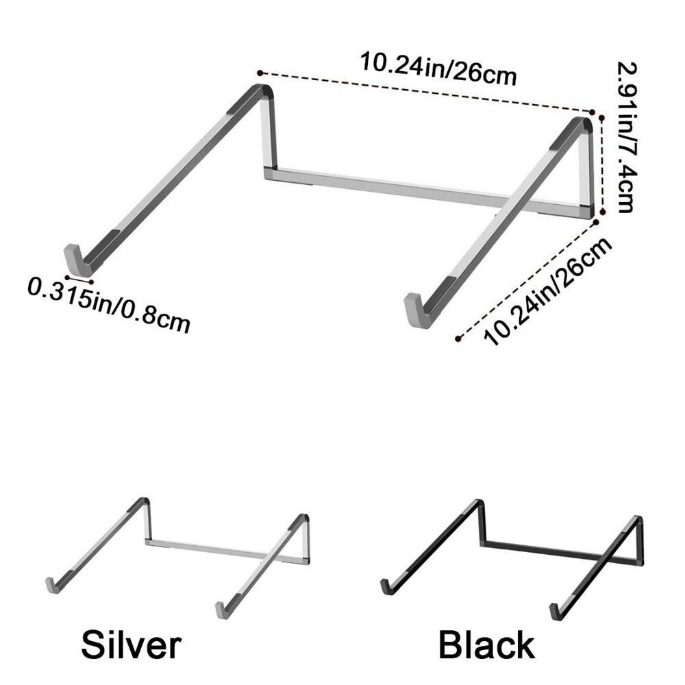 Adjustable Laptop Cooling Bracket Aluminum Zinc Zinc Alloy Notebook Bracket Notebook Support Holder  for Home