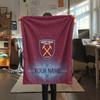 Benutzerdefinierte West Ham United Flanelldecke, Hohe Qualität, Bequem für alle Jahreszeiten, Heimdekoration, Wärme und Komfort