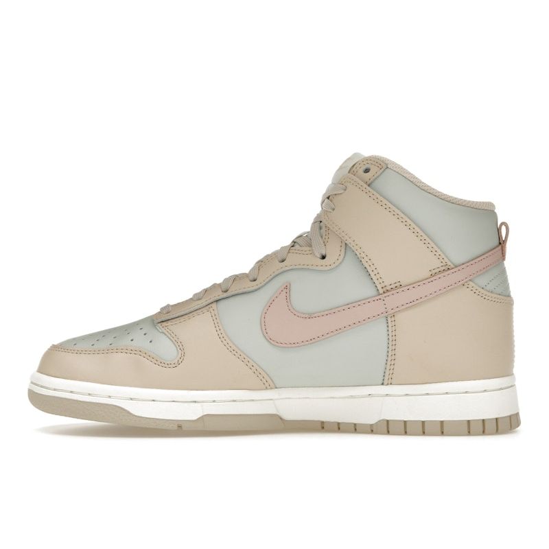 Nike Dunk High Sand Drift Pink Oxford Women Sneakers Tan Light-Silver Sail DD1869-113