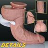 Huge Dildo Silicone Clit Massager G-Spot Stimulator Suction Cup Sex Toys for Women Masturbator