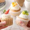 Desirable Muffin Cups, Heat-Resistant, Waterproof, Oil-Resistant, Oven-Safe, Baking Cups, Heat-Resistant Up To 230C, Paper Disposable Cake Molds, DIY
