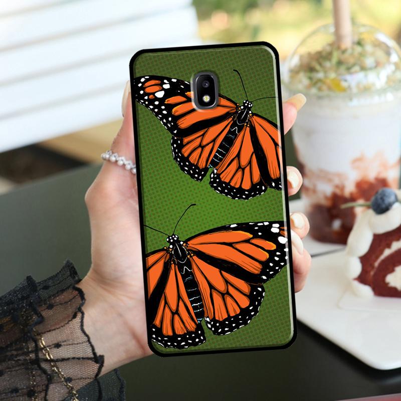 

Butterfly Case For Samsung Galaxy J7 2017 J1 J3 J5 2016 A6 A8 J4 J6 Plus J8 A7 A9 2018 Phone Cover J5 2016 - J510