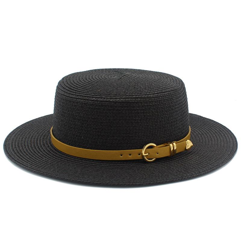 Women's New Spring and Summer Bowler Hat Fashion Panama Straw Hat Outdoor Sun Hat French Beach Hat Cool Hat