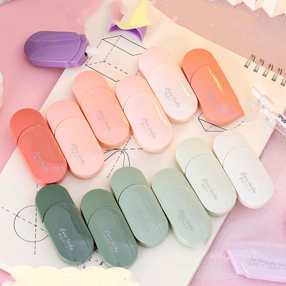 6pieces Set Kawaii Gradation Correction Tape Set - 6 Pieces for Kids and Students