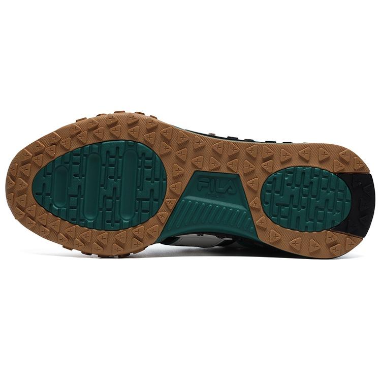 Fila Brick Textile, Leather Low Top Casual Shoes Men's White Black F12M231125FWA