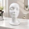 Foam Mannequin Head with Base Versatile Hairpiece Stand Lightweight
