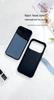 Ebony Drop-Proof Wooden Phone Case for iPhone 17 Pro - Thin, Lightweight, and Durable