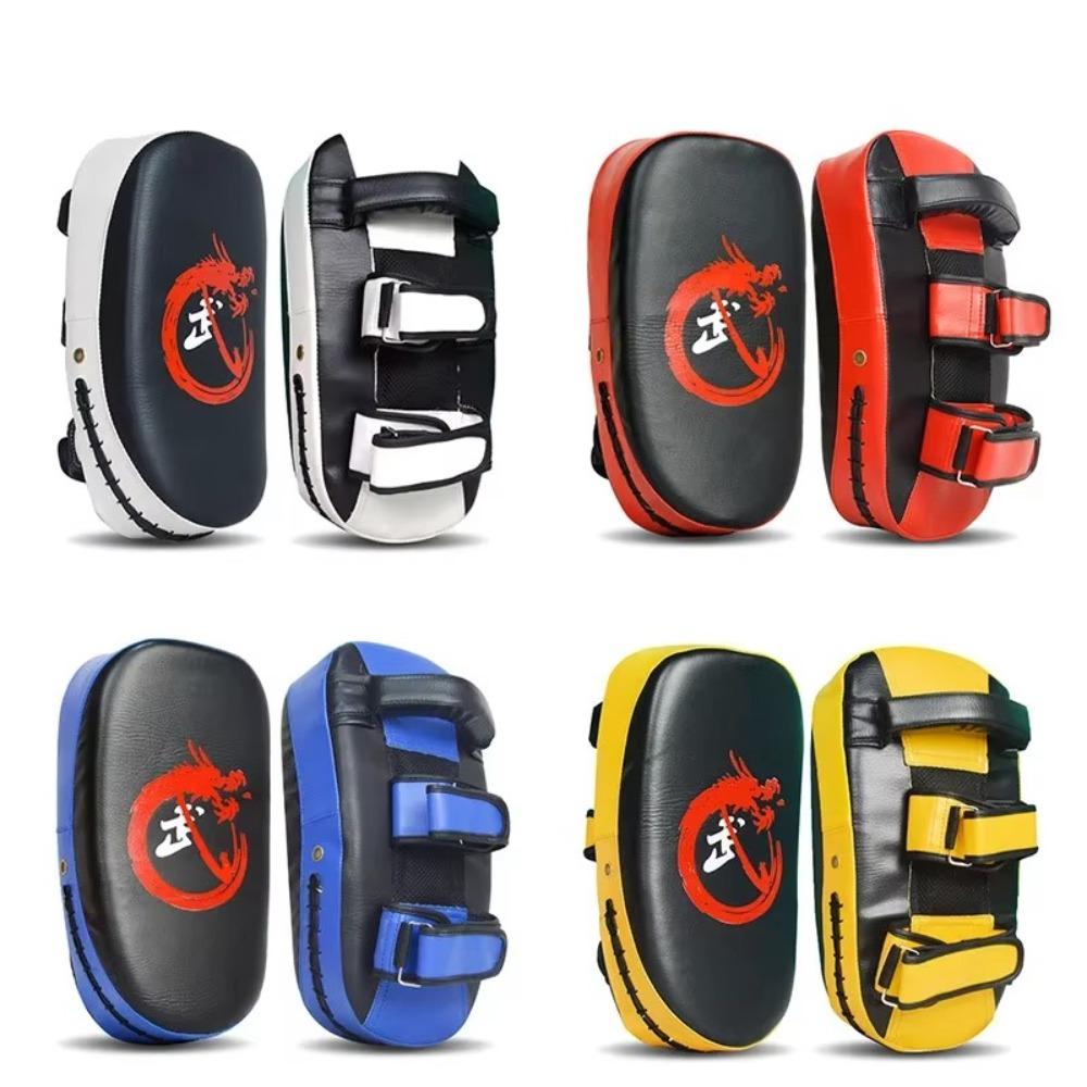 PU Leather Boxing Glove Kick Strike Shield for Muay Thai Taekwondo MMA Martial Arts Training