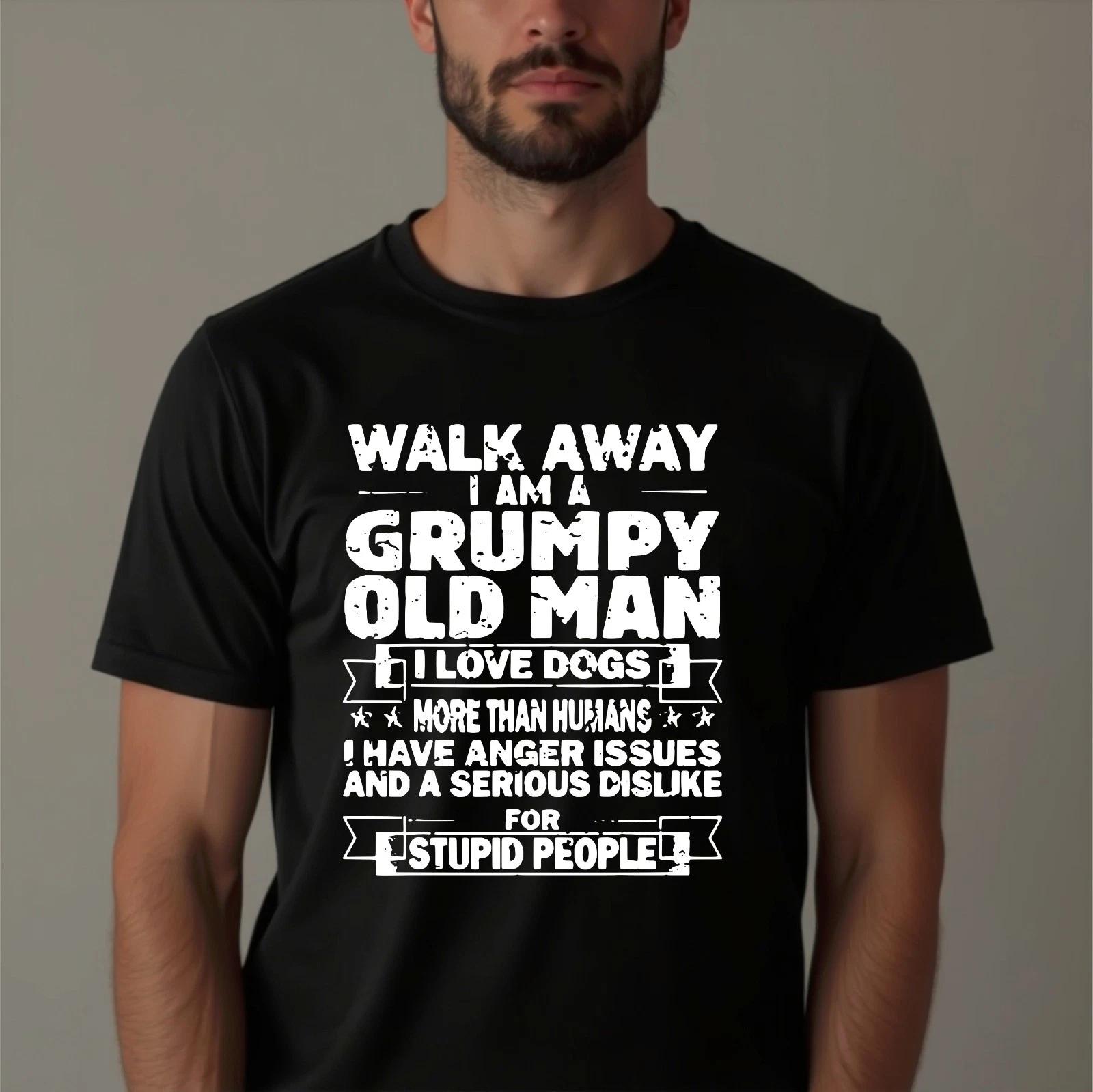 

I ve Become A Grumpy Old Man T-Shirt, Funny Slogan Birthday Men s Gift Tee S