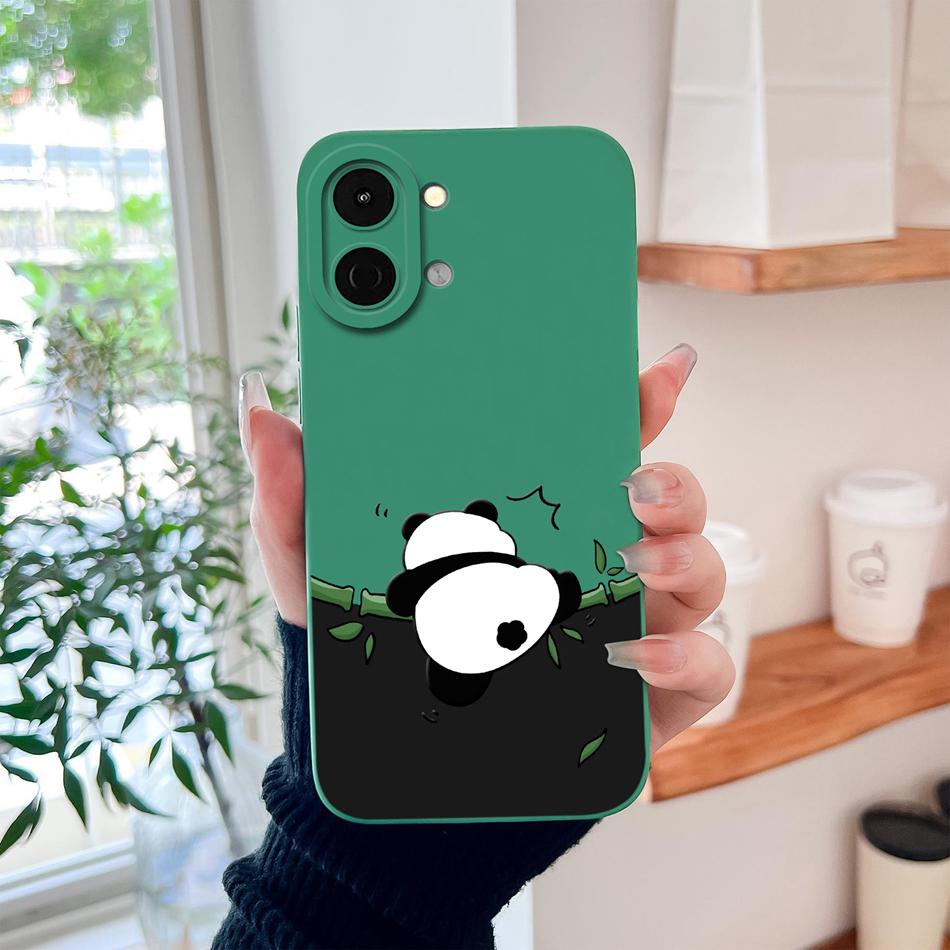Case For Tecno Pop 20 / Spark Go 3 Stylish Design Back Cover For Tecno Pop20 / Spark Go3 Soft Liquid Silicone Lightweight Shell