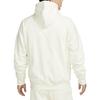 Nike Casual Half-Zip Hooded Long-Sleeve Sweatshirt Men Tops White DX0567-113