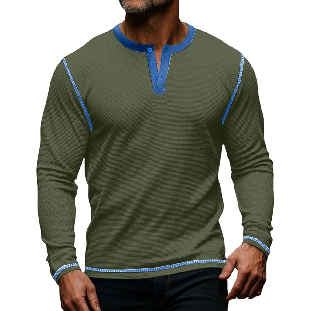 Men's Long Sleeve Graphic And Embroidered Fashion T,Shirt Spring And Long Sleeve Pullover Sweatshirt