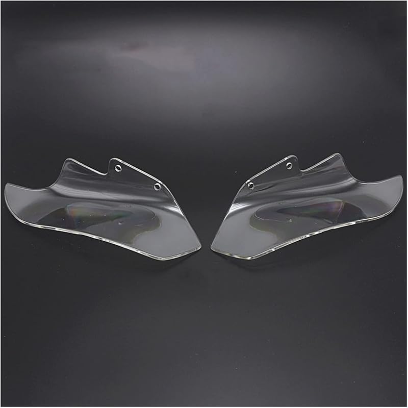 Side Panels Compatible with Yamaha XT1200Z Compatible with Super Tenere 2012-2021 Wind Deflector Pair Windshield Handguard (Color : 2014-2021 Clear)