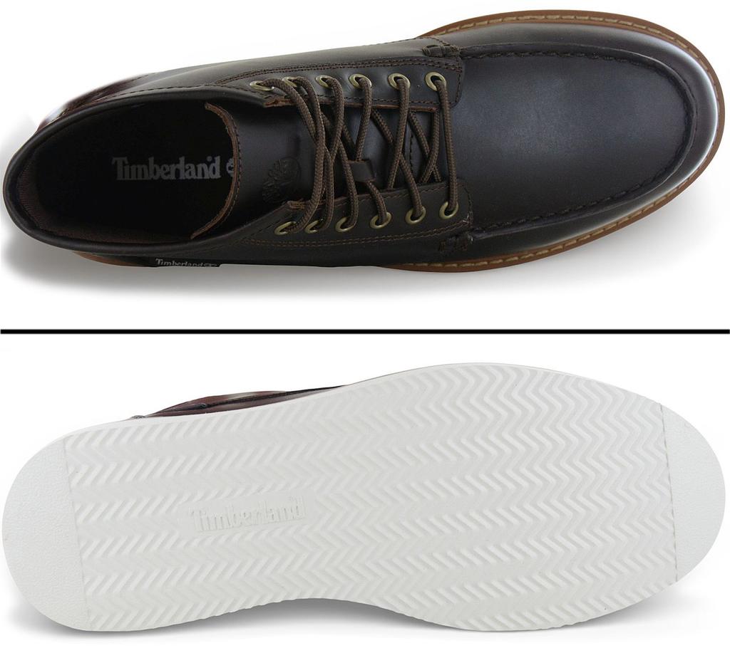 Timberland Newmarket Mid Chukka Boot - Men's Ankle Boots Boots Leather Brown TB0A6AZE-EM4 ORIGINAL