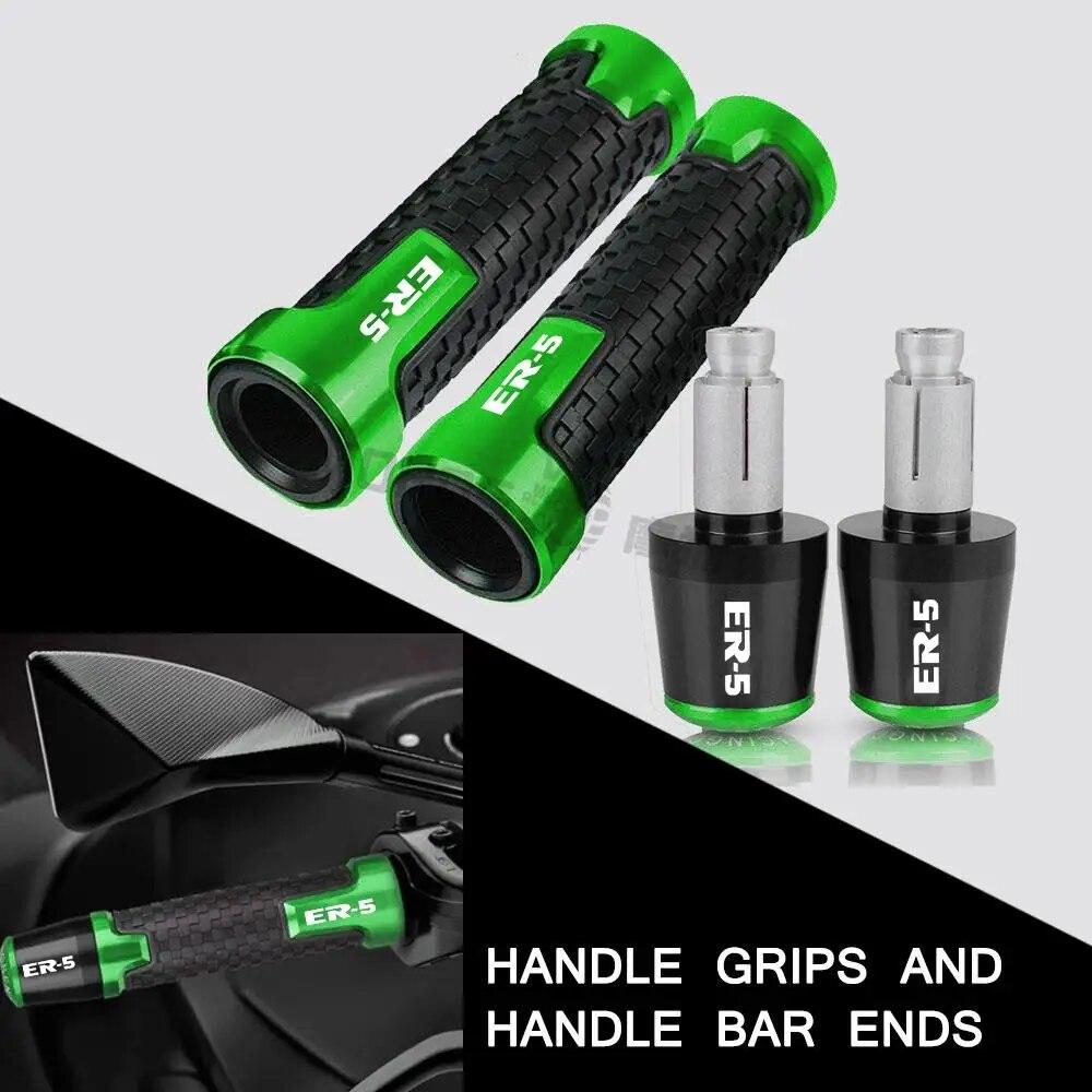 

Мотоцикл для KAWASAKI ER-5 ER 5 1996-2007 1997 1998 1999 2000 2001 02 7/8 22 мм ручки руля Торцевая крышка ER5