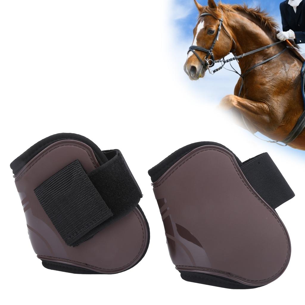 Horse Leg Guard PU Elastic Thickened Obstacle Leg Protector for The Joints of Horse Front and Hind
