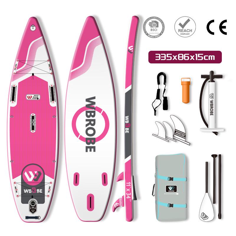 Professional Racing PVC Inflatable Stand-Up Paddleboard for Outdoor Use