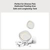 Small Turtle Habitat Transparent Full View Multi Function Areas Tortoise House Crabs Shrimps Terrarium Tank For Hermit Crabs
