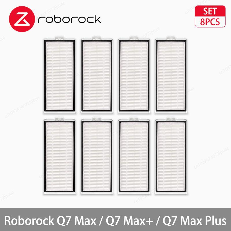 Roborock Q7 Max / Q7 Max+ / Q7 Max Plus Robot Vacuum Cleaner Accessories Side Brush Hepa Filter Mop Cloth Dust Bag Spare Parts