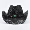 Summer Bohemian Straw Hat Women Men Panama Cowboy Hats Outdoor Hollow Out Travel Sun Hat