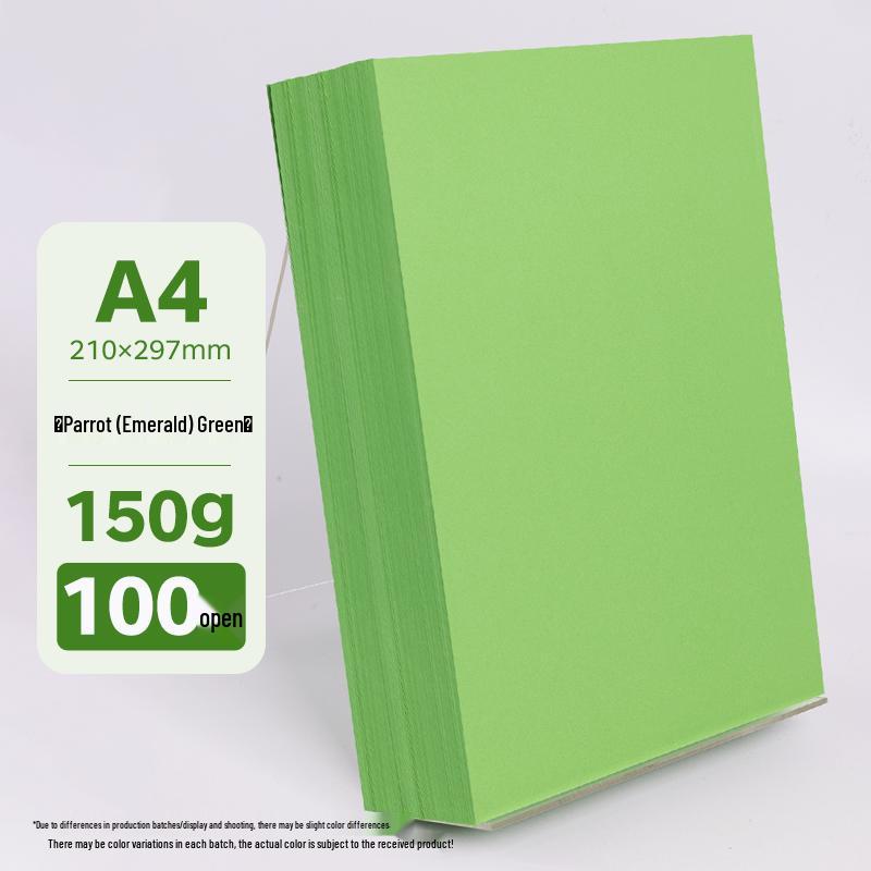 A4 Assorted Color Thickened Origami Paper 80g/120g/150g - Pink, Red, Blue