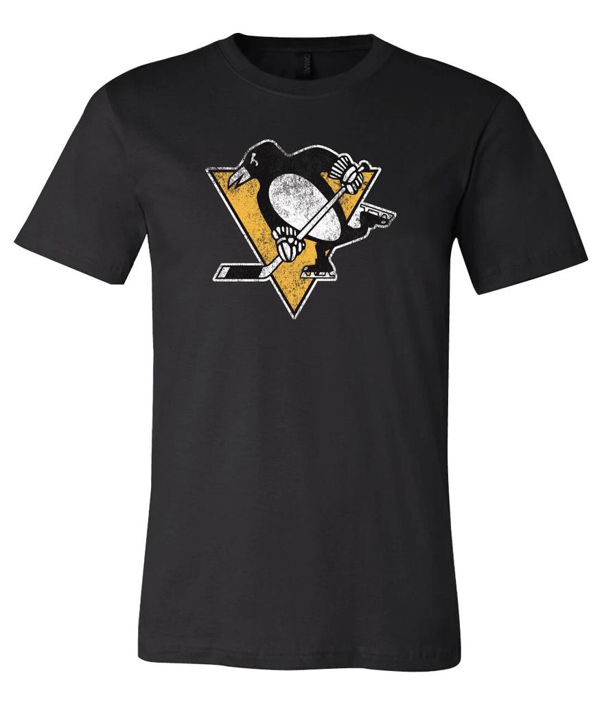 Pittsburgh Penguins Distressed Logo Shirt S-6XL Tracking!!