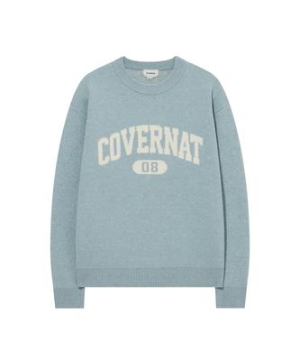 Center Arch Logo Knit Light Blue