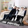 2025 Rock-One Direction Combinatio 1D Star Soft Blanket,Soft Throw Blanket for Home Bedroom Bed Sofa Picnic Travel Cover Gift