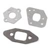 2 Sets Chainsaw Intake Manifold Carburetor Muffler Gasket Kit for P350 Partner
