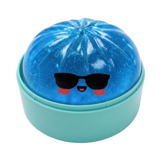 Noir Theory Steamed Bun Squeeze Toy, Soft Dough Stress Reliever for Adults, Handheld Fidget Toy Anxiety Relief