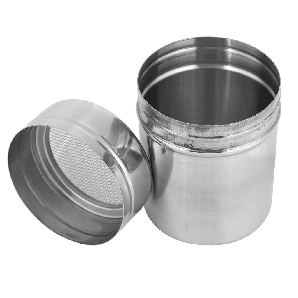 Ciurub din oțel inoxidabil pentru pulbere, cafea, zahăr, făină, borcan, piper, condimente, ustensile de bucătărie S