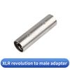 1/4 Inch Male To 3 Pin XLR Female Adapter Stereo 6.35 Mm Female To3-Pin XLR Male Mixer Juitar Microphone Connector 6.5-XLR Plug
