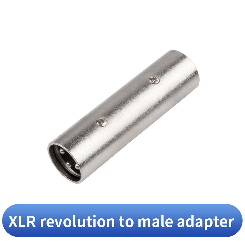 1/4 Inch Male To 3 Pin XLR Female Adapter Stereo 6.35 Mm Female To3-Pin XLR Male Mixer Juitar Microphone Connector 6.5-XLR Plug