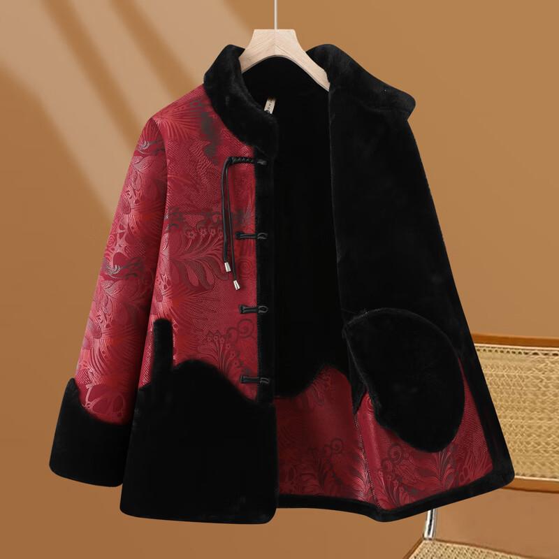 Yonghua Women's New Chinese Style Padded Winter Coat