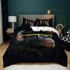 Monkey Duvet Cover Set,Monkey Bedding Set Full Queen Size,Cute Monkey Comforter Cover,Cartoon Animal Comforter Cover Set 2/3pcs