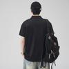 Herren Sommer Kurzarm T-Shirt, Business Unifarben Lässig Vielseitige Kleidung, Kragen Lässig Kragen Locker T-Shirt