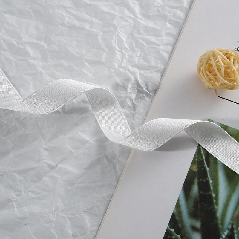 Double-Sided Matte Webbing Thickened Polyester-Cotton Jewelry Trophy Decorative Accessories Bow Colored Ribbon