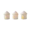 Christmas Table Decoration Hollow Gingerbread House Winter Holiday Table Decoration Warm Led Lights Holiday Gift