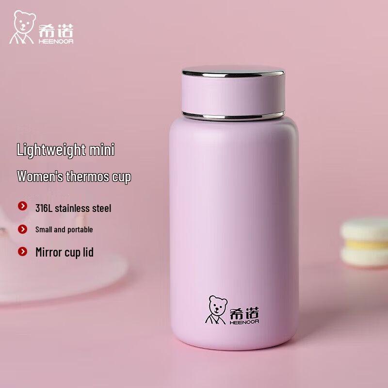 Heenoor 316L Stainless Steel Portable Insulated Mug