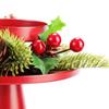 Reusable Christmas Candlestick Red Christmas Desktop Ornament Candle Holder  Living Room